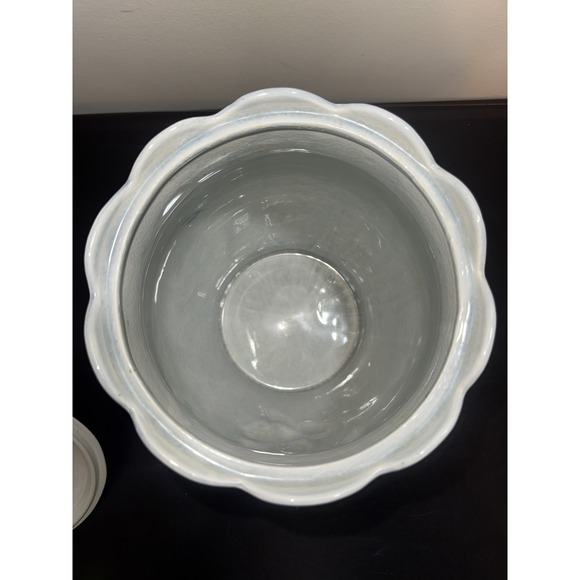 Mid-Century Cookie Jar California Pottery USA  Biscuit Barrel or Canister Set - Picture 8 of 14